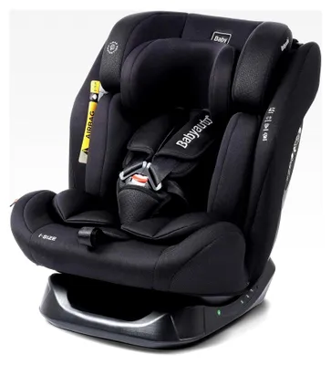 Produktbild von LOLO Autositz 40–150 cm – Alter: von der Geburt bis 12 Jahre – Isize – rückwärtsgerichtet bis 105 cm, ca. 4 Jahre – ohne Isofix - Schwarz