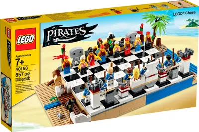 Produktbild von LEGO Pirates 40158 - Piraten-Schachspiel