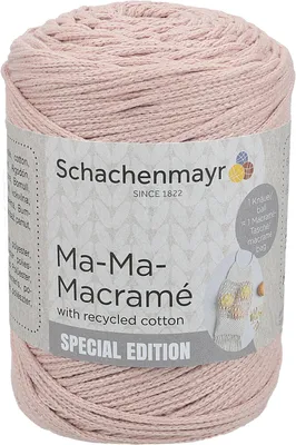 Produktbild von Schachenmayr Ma-Ma-Macramé, 250g Rose Handstrickgarne
