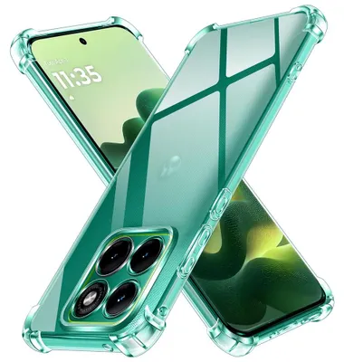 Obrázok produktu pre Puzdro Techsuit – Odolné, priehľadné silikónové puzdro pre Motorola Edge 70 Fusion – priehľadné