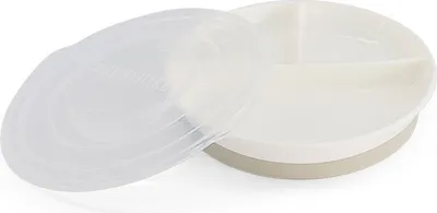 Produktbild von Twistshake Divided Plate 6+m (6 Farben) White