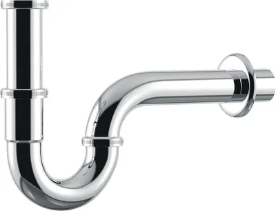 Produktbild von Buissifon – Universal – Siphon für Waschbecken, Modell 12951-1, 1-4 x 32 mm – Edelstahl – Verchromt