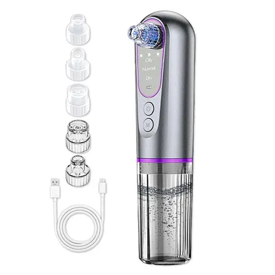 Produktbild von Porensauger Gesicht Mitesserentferner Blackhead Remover für sanfte Gesichtsreinigung, 3-in-1