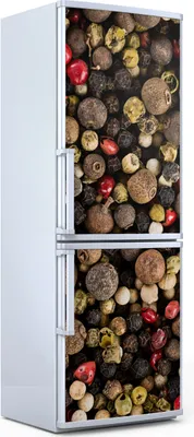 Produktbild von Magnete Dekorative - 70 cm x 190 cm - Küche - Magnetmatte Kühlschrankmagnete - Bunte Paprika