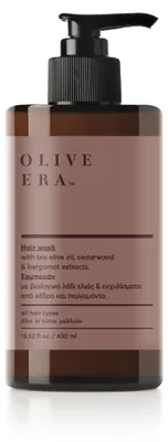 Produktbild von Olive Era Hair Wash Bio-Olivenöl 400ml | Sanfte Pflege & Glanz Rose & Neroli