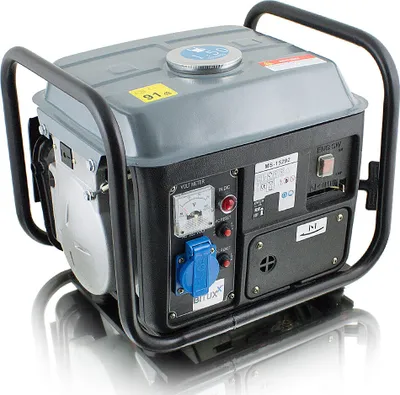 Produktbild von Bituxx Stromerzeuger 850W Benzinbetrieben Grau MS-15292