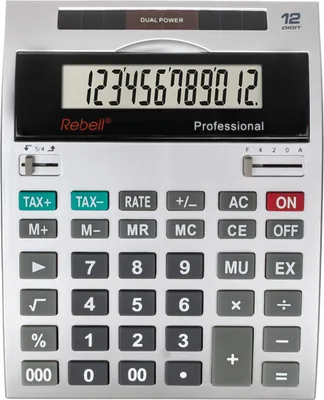 Produktbild von Rebell Professional anzeigender Tischrechner