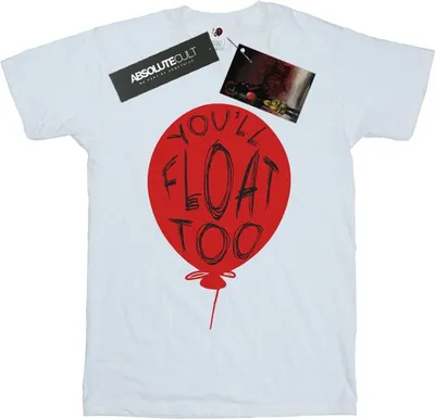 Produktbild von It - "You'll Float Too" T-Shirt für Damen BI46763 (XXL) (Weiß)
