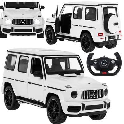 Obrázok produktu pre Lebula diaľkovo ovládané auto Mercedes G 63 RC v mierke 1:14, biele