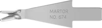 Image de MARTOR Lames de rechange LAME POUR ROGNER 674 Affûtage spécial | 10 pc