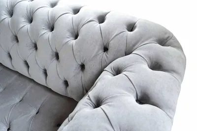 Produktbild von Chesterfield 3 Sitzer Couch Sitz Textil Stoff Couchen Sofas Sofa Polster