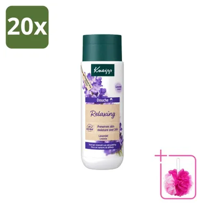 Obrázek produktu pro 20 kusů sprchového gelu Kneipp Relaxující, levandule, 200 ml, balení