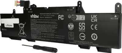 Produktbild von vhbw Akku kompatibel mit HP EliteBook 840 G5 (3JZ25AW), 840 G5 (3JX67EA), 840 G5 (3JZ24AW), 840 G5 (3JX66EA) Notebook (4250 mAh, 11,55 V, Li-Ion)