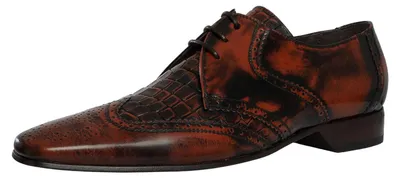 Produktbild von Jeffery West Leder Derby Schuhe, Braun 45 EU