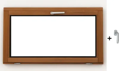 Image de Chassis Abattant En Bois H45 x L80 cm Côte Tableau, poignee (ref 010220F9)