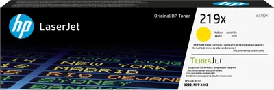 Image de HP 219X - Haut rendement - Jaune - original - LaserJet - Cartouche de toner (W2192X)