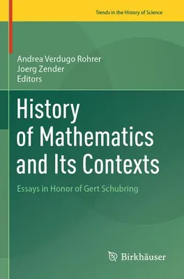 Produktbild von History of Mathematics and Its Contexts