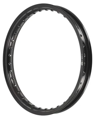 Immagine prodotto di Cerchio in lega 1.60 x 17" - 36 fori, anodizzato e lucidato, nero - Simson S53OR, S83OR, MS50