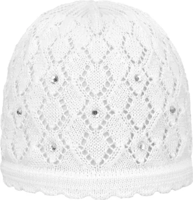 Produktbild von Baby Strickmütze aus 100% Baumwolle, Beanie-Stil