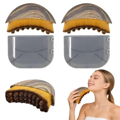 Image de Brosse faciale lymphatique pour la relaxation et la fermeté de la peau