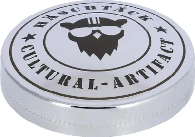 Produktbild von Tankdeckel "Häschtack Cultural-Artifact" Chrom, ohne Schloss - für Simson S50, S51, SR50, SR80, KR51 Schwalbe, SR4 Vogelserie - IWL