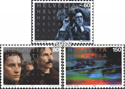 Produktbild von Briefmarken Schweiz 1995 Mi 1560-1562 (kompl.Ausgabe) postfrisch 100 Jahre Kino