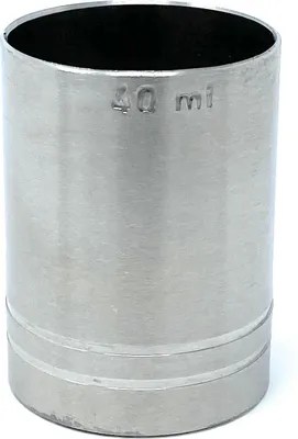 Produktbild von Messbecher Cocktail 4cl Edelstahl Barmaß Jigger 4 cl Dosierer Alkohol Bar Zertifikat