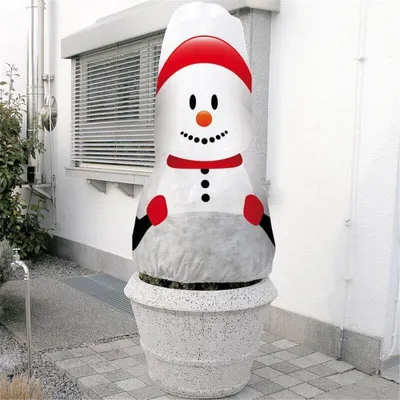 Produktbild von Noor Winterschutz Vlieshaube Schneemann, Breite 130 cm x Höhe 160 cm; 011150EISB