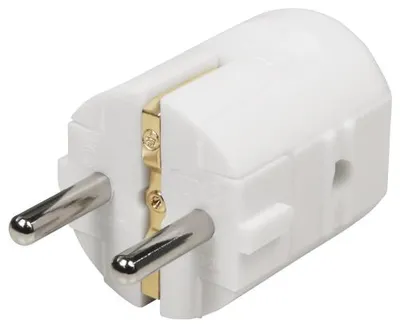 Produktbild von Schutzkontakt-Stecker McPower, weiß