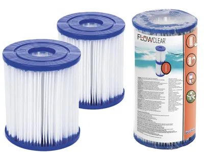 Obrázok produktu pre Bestway 58093, Kazeta filtračného čerpadla, Modrá, Biela, 1249 l/h, 1,2 m³/h, 90 mm, 8 cm