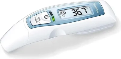 Image de Thermomètre auriculaire SANITAS SFT 65 écran numérique, fonctionnement sur piles
