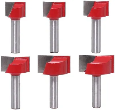 Immagine prodotto di Frese HSS diritte, set da 6 pezzi - 8 mm