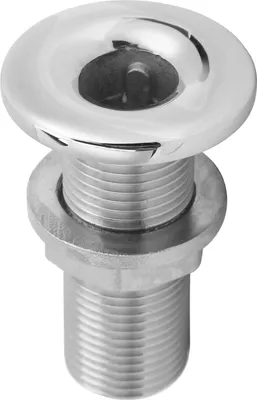 Image de Par raccord de coque Acier inoxydable MJS022 Raccord de sortie pour bateaux Yacht Hose1/2in