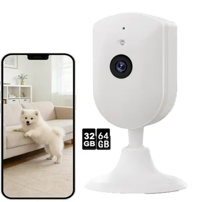 Produktbild von 4MP HD Überwachungskamera Innen Akku,WLAN 2.4GHz Ip Kamera mit Nachtsicht, PIR Bewegungserkennung, Zwei-Wege-Audio,Cloud/Speicher Karte,IP65