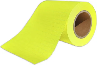 Produktbild von RNK Verlag Haftnotizen-Nachfüllrolle kariert brillantgelb 60 mm x 10 m