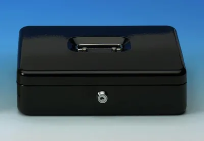 Produktbild von Geldkassette Größe 4 schwarz Packung mit 10 Stück