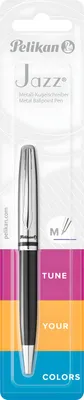 Produktbild von Pelikan Jazz Classic, Clip, Clip-on-Einziehkugelschreiber, Schwarz, 1 Stück(e), Medium