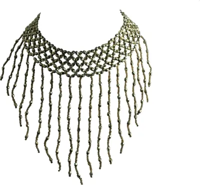 Produktbild von Pailletten Halsband - gold