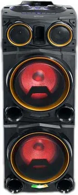 Produktbild von Muse Party Box M-1988 Dj Lautsprecher Schwarz One Size / EU Plug Schwarz One Size