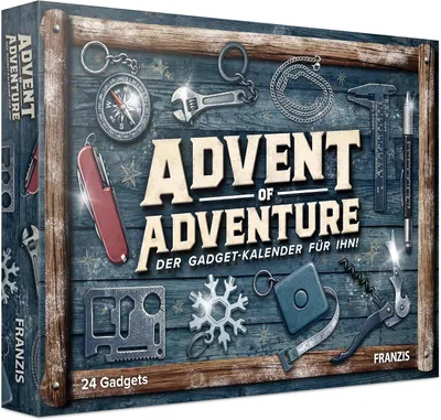 Obrázek produktu pro Adventurní kalendář plný gadgetů – ideální dárek pro něj