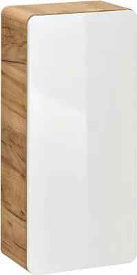Image de Armoire suspendue Étagère en chêne Étagères de pharmacie Armoire murale Nouveau blanc