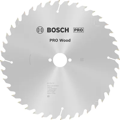 Produktbild von PRO Wood Kreissägeblatt, 254 x 2,8 x 30 mm, T40