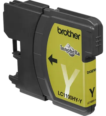 Produktbild von Brother LC1100HYY Druckerpatrone 1 Stück(e) Original Hohe (XL-) Ausbeute Gelb