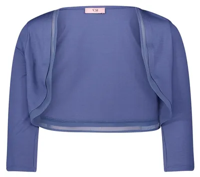 Produktbild von Vera Mont Damen Bolero-Jacke figurbetont Blue Stone,36