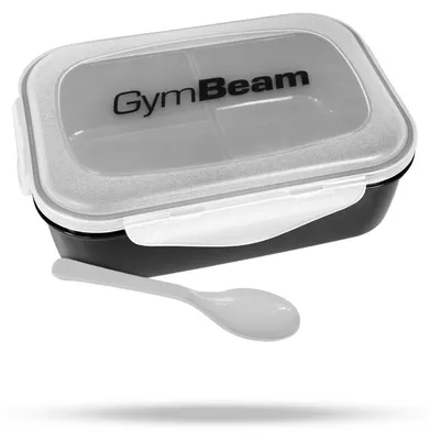 Produktbild von GymBeam - Fit Prep Lunchbox in Black