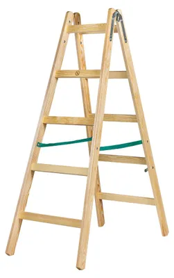 Image de Balustres STANDARD, 5 échelons, en bois, 150 kg
