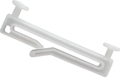 Produktbild von rewagi 40 Stück Schlaufengleiter mit Schlitz - 50mm Gardinengleiter,Vorhang weiß