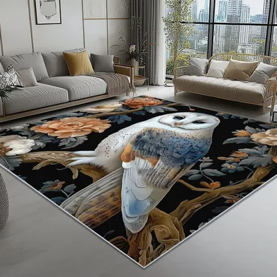 Produktbild von Teppich, 50 x 80 cm, mit Blumenmuster