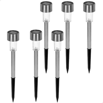 Produktbild von Aktive Paket Mit 6 Außenstrahlern Weißem Led-licht Und Gartenleuchtturm Durchsichtig  Durchsichtig One Size