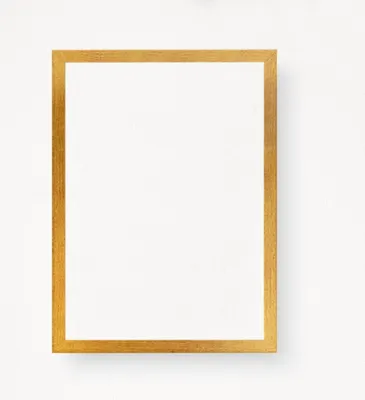 Obrázok produktu pre Wallity, Antiquation A4, rám, zlatý, 100 % MDF, 21 x 29,7 cm